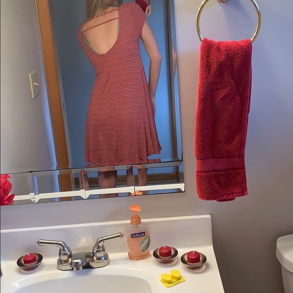 American eagle striped loose fitting summer dress - Picture 2 of 4